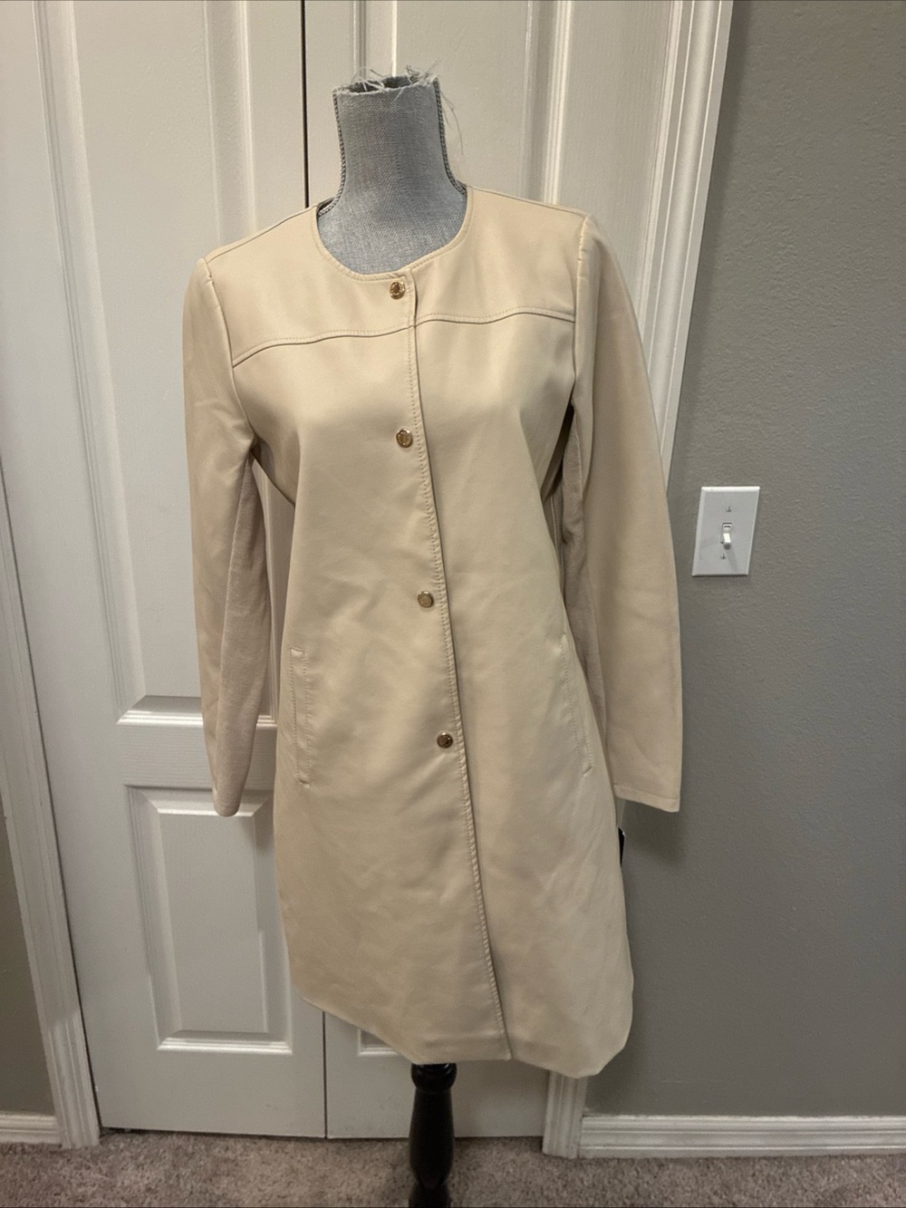 Marc New York ladies faux fur jacket size small